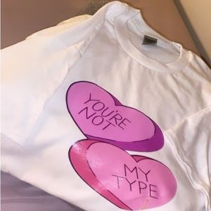White Valentine’s Day shirts any size
